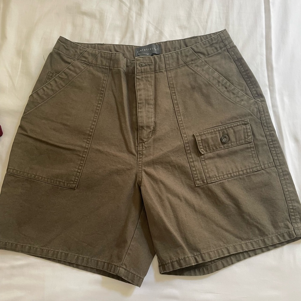 Relativity shorts in green